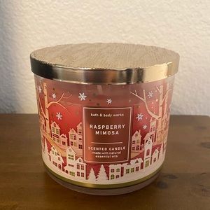 Bath & Body Works Raspberry Mimosa Scented Candle 14.5 oz